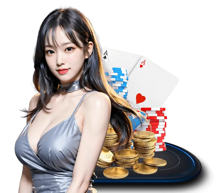 Bàn chơi Baccarat với các khu vực đặt cược